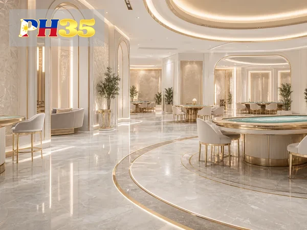 PH35 homepage hero banner showcasing the hottest trending slots and the latest promos